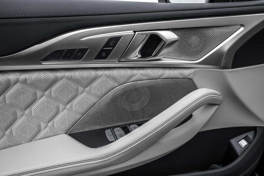 Детали интерьера BMW M8 Competition Gran Coupe (F93) 2019 года  (WW) (фото 62 из 139)
